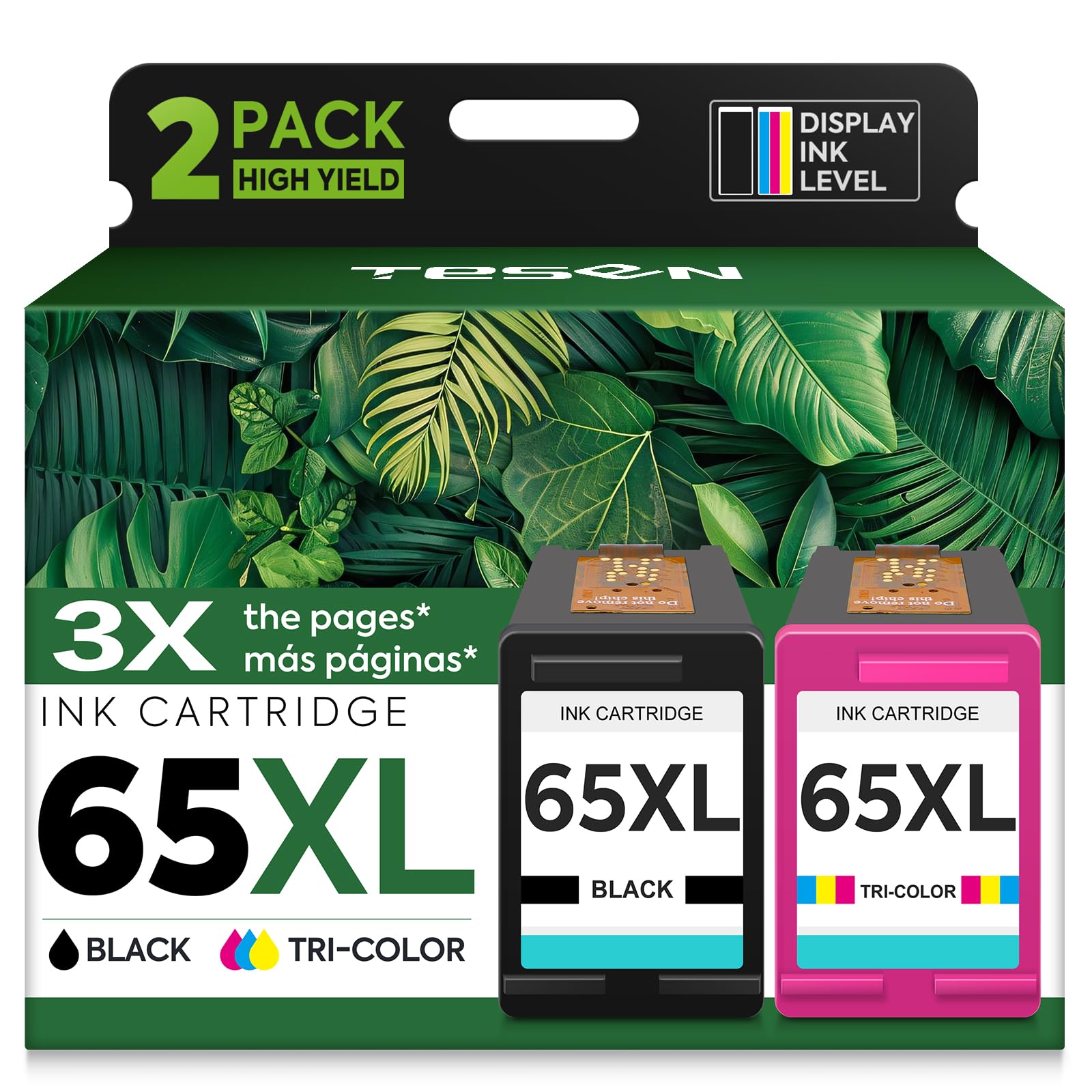 Amazon.com: 65XL Ink Cartridges High-Yield Replacement for HP Ink
